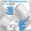 Portable Wireless Speaker Touch Lamp - Bluetooth Rechargeable - Multi Color Dimming LED Light & Table Lamp. 