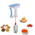 Automatic Mixer Egg Beater Manual Self Turning Stainless Steel Whisk Hand Blender Egg Cream, Easy flow blender 5x faster. 