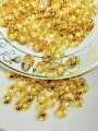 100/150 pcs 9.5, 5mm, 4mm Golden Metal Bead Caps for Jewellery Making, DIY Tussles, Crafting. 