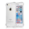 IPhone 5/ 5s/ 5SE Antishock Air cushions Drop Resistance Transparent Tpu Case Silicone Back jelly Cover 1.5mm. 