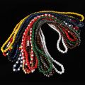 DIY Hip Hop Wood Beads Chain Necklace Men's Rock Style Wooden Long Chain Necklace Accessory Male GOOD WOOD Jewelry Party Gift. 