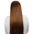 Rust Brown 30 Inch Long Extension 5 Clips Extension. 