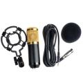 BM800 Condenser Microphone Kit With V8 / V8PLUS USB Sound Card, Pop Filter & Arm Scissor Stand. 