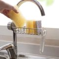 M.sale Faucet Sink Rack Rag Drain Storage Rack Household Kitchen Toilet Bathroom Organizer Punch Free Sink Storage Rack Stainless Steel Drain Rack Sponge Soap Cloth Storage Holder Shelf. 