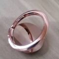 Metallic 360° Rotatable Finger Ring  Phone Socket Phone Holder Worktable For Magnetic Phone Stand. 