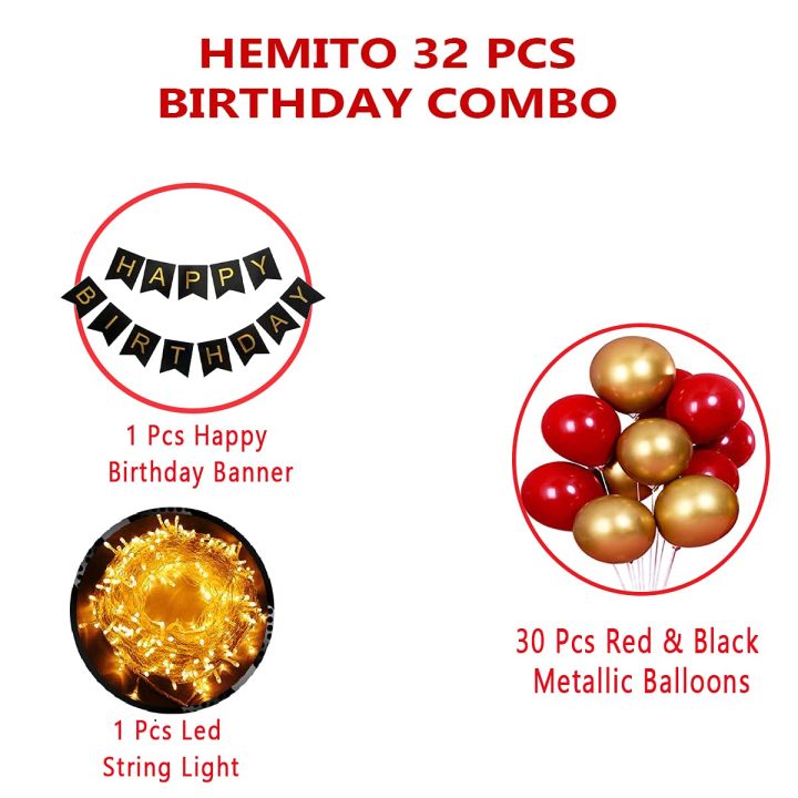 32%20pc%20Combo%20of%20Happy%20Birthday%20Banner%20with%20LED%20lights%20+%20Red%20Gold%20Metallic%20Balloons%20%7C%20Birthday%20Decoration%20Items%20-%20Image%203