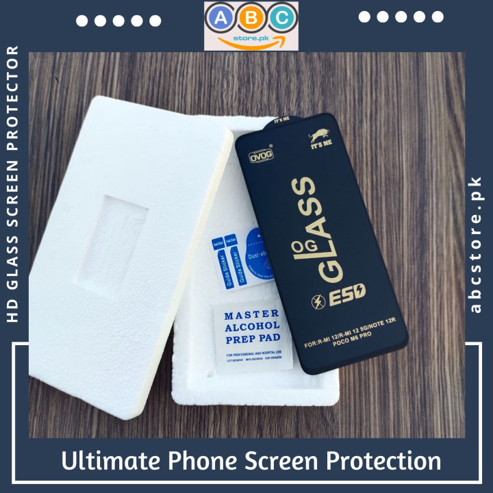 Xiaomi%20Redmi%2012,%20OG/HD%20Tempered%20Glass%20Screen%20Protector%20for%20Redmi12,%20XiaomiRedmi12%20-%20Image%203