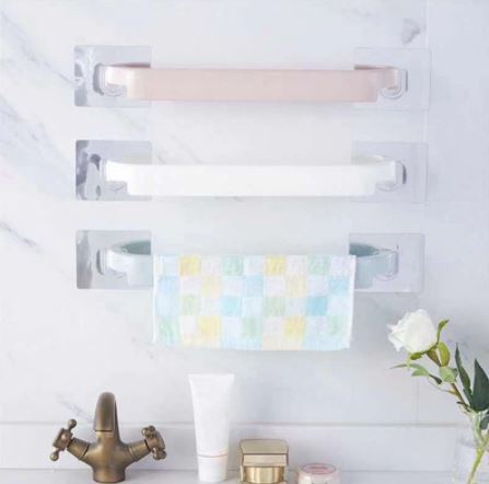 Self-adhesive%20Towel%20Holder%20Rack%20Wall%20Mounted%20Towel%20Hanger%20Bathroom%20Towel%20Bar%20Shelf%20Roll%20Holder%20Hanging%20Hook%20Bathroom%20Organizer%20-%20Image%203