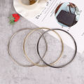150mm Metal Solid O-ring Bag Handle Metal Strap Replacement Handbag Luggage DIY. 