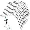 20Pcs F016800431 Cutting Line for Bosch AFS 23-37 Extra Strong Grass Trimmer Spool Line Brush Cutter Thread Line 37cm. 