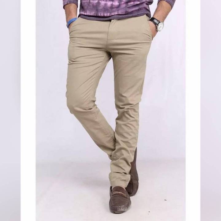 Khaki Cotton Chino
