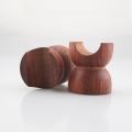 HiFi Audio Rosewood Insulation Wire Bracket Line Support Speaker Cable Stand Holder Foot Pads, 1 Pack. 