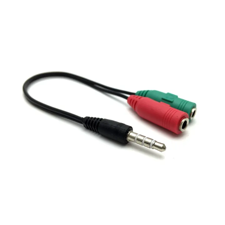 3.5Mm%20Ctia%20Trrs%20Microphone%20Audio%20Splitter%20Aux%20Cable%20Adapter%20For%20Mobile%20Phone%20&%20Laptop%20-%20Image%202