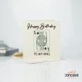 Concave Craft  Happy  Card for your Loved Ones Happy Birthday King | Greeting cards for gift | Greetings Cards | Greeting Cards paper | Greeting Cards for love | Birthday Card For Boys | Birthday Card For Girls | Birthday Wishing Card. 