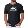 T-Shirts for Men, Fortnite logo Printed Export Quality Soft And Stretchable Poly-Cotton, Round Neck Half Sleeves Slim Fit, Printed T-Shirt for Boys, Unisex, 180GSM.. 