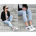 Women and Girls Latest Collection Stylish White Casual Shoes Sneakers. 