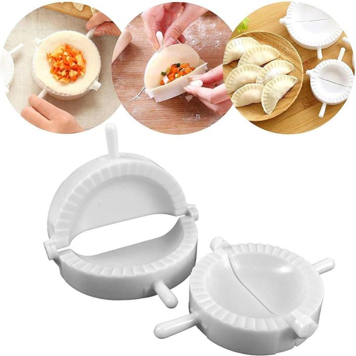 3Pcs Dimsum Mold Calzone Maker Set Press Pasty Pastry Dumpling