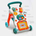 Baby Walker With Light And Music  Baby Learning Walker with Wheel Musical Push Walker with Light Multifunction Education Baby Walker Baby Toy  Baby Walker Musical Toy Walker For Baby with Multifunctional Removable Play Panel Musical Baby Walker. 