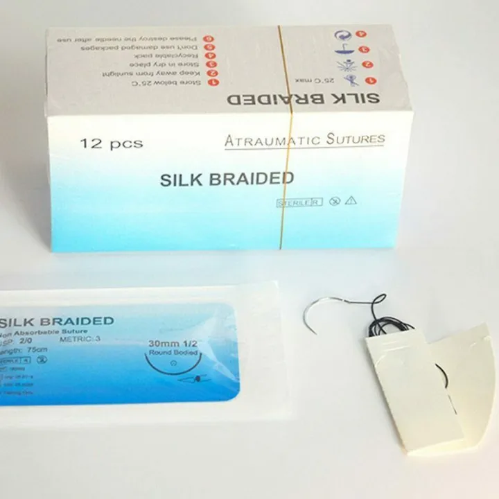 12%20Pieces%20Silk%20Sutures%20Thread%20Natural%20Non-Absorbable%20Needle%20Silk%20Suture%20Non-Injured%20Suture%20Medical%20Thread%20Suture%20-%20Image%206
