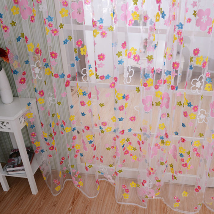 bellylady%20Flowers%20Printing%20Window%20Curtain%20Tulle%20Drape%20for%20Living%20Room%20Bedroom%20Home%20Decor%20-%20Image%206