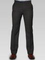 YBRAND-GRAY WINDOWPANE CHECK Dress Pant for men DP-1016. 