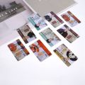 1Pcs Anime Haikyuu!! Figure Name Cards Hinata Shoyo Kageyama Tobio Boxuto Kotaro Shool ID Card Fan Collection Gifts. 