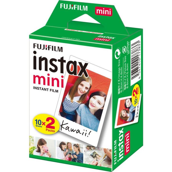 FUJI Instax Mini Camera Films Twin Pack 2x10 sheets