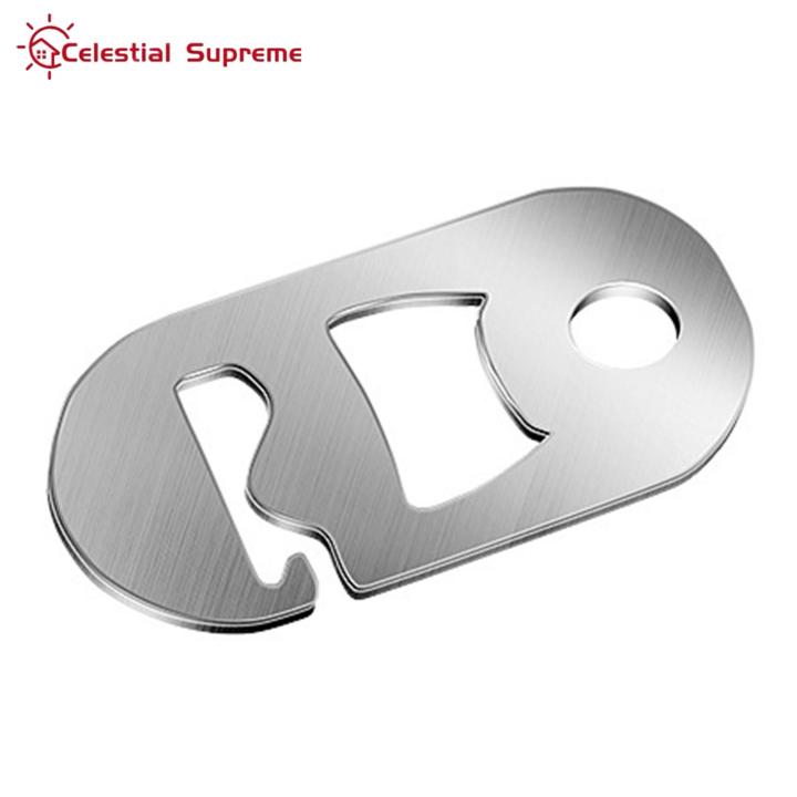 Canopy Tent Rope Adjuster Outdoor Tent Guy Line Cord Adjuster with Bottle Opener Weather-proof Stainless Steel Rope Tensioner for Camping Hiking Accessories Durable Tent Rope Tensioner