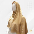 GOLDEN SATIN SILK SCARF | Posh n luxe. 