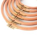 Useful Wooden DIY Household Circle Beech Sewing Tool Embroidery Frame Stitch Hoop Embroidery Hoop. 