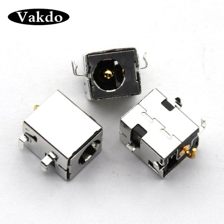 5pcs DC Power Jack Socket Plug Connector Port Mother Board For ASUS for X52E X53J X53S X54 X54H LAPTOP AC DC Power Jack