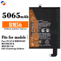 Redmi K40 Gaming Edition Battery Replacement BM56 Battery with 5065mAh Capacity _ Black. 