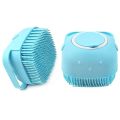 Silicone Bath Body Brush, Exfoliating Body Scrub Brush with Soap Dispenser, Ultra Soft Bath Sponge Shower Brush and Body Massager, Baby Shower Brush, Shampoo and Gel Dispenser. 