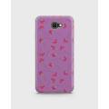 Samsung Galaxy J7 Prime Cover Case  Soft  Purple Style - 1Cover2186. 