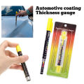 Autojin Auto Lak Car Paint Tester Pen Paint Thickness Meter Gauge Car Paint Accident Crash Checker Car Body Damage Detector with Magnetic Tip. 
