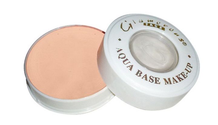 Aqua Makeup Base White Casing, Bridal Base, Professional Base, Wet Foundation, Oil Free Foundation, Lonlasting Foundation. Shade 45