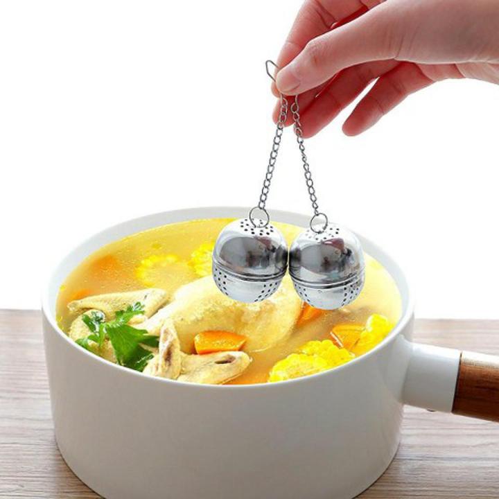 Stainless Steel Spice Ball Herb Infuser Tea Infuser Loose Leaf Tea Strainer Filter
