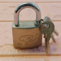 Pad lock With Keys (38 MM) Silver | China Packlock | Heavy Duty Padlocks For Door | Packlocks For Gate | Packlock Heavy Duty | Pad Locks China | Pack Lock For Door | Pad Locks China Card Lock | Travel Bag Lock | Suitcase Locker | Lock For Luggage. 