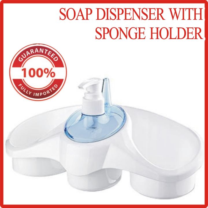 Titiz%203%20In%201%20Soap%20Dispenser%20And%20Sponge%20Holder%20Kitchen%20Kit%20IMPORTED%20FROM%20TURKEA%20-%20Image%205