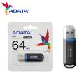 ADATA USB 2.0 Flash Disk C906 Memory Stick 8GB 16GB 32GB 64GB USB Flash Drive White Black Mini Portable Pen Drive For Computer. 