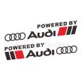 Car Sticker - 1 Pair Decal Vinyl Car Stickers for Audi Auto Doors Panel Waist Lines Size:70*15CM (Both stickers total dimension). 