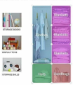 FROZEN 8 Cubes Storage Cabinet & Wardrobe For Kids With Hanging Rod - BY VIRSA. 