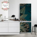 Elegant 3D Design Fridge Stickers, Door Wrap, Self-adhesive, Waterproof, PVC by Elegant Decore. 