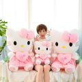 28-60cm Big Size Sanrio Plushies Hello Kitty Stuffed Hello Kitty Plush Doll Kawaii Hello Kitty Plushies My Melody Toys Girl Gift. 