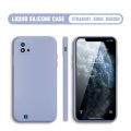 BILI for Realme C20 / Realme C20A / Realme C11 2021 Back Cover Ultra Thin Soft Luxury Square Multicolor Liquid Silicone Phone Case. 