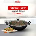 Sonex Induction Base Wok/Karahi With Non-Stick Coating - 32cm. 