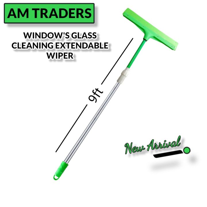 Solar%20Panel%20/%20Window%20/%20Glass%20Wash%20High%20Quality%20Super%20Cleaning%20Durable%20Rubber%20Sheet%20Stainless%20steel%20Wiper%20extendable%209%20ft%20rod%20-%20Image%202