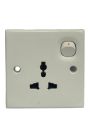 Orange Casablanca Multi Socket Outlet with Switch 13Amp: Convenient Power Solution for Home and Office Use. 