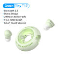 Vention Tiny T17 True Wireless Earbuds Doughnut Shaped IPX4 Waterproof Breathing Lights Touch Control TWS Mini Bluetooth 5.3 Earphone. 