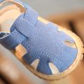 0-2 Years Vintage Leather Baby Shoes Sandals Beige Brown Kids Infant Toddler Sandals Shoes Pink Blue. 